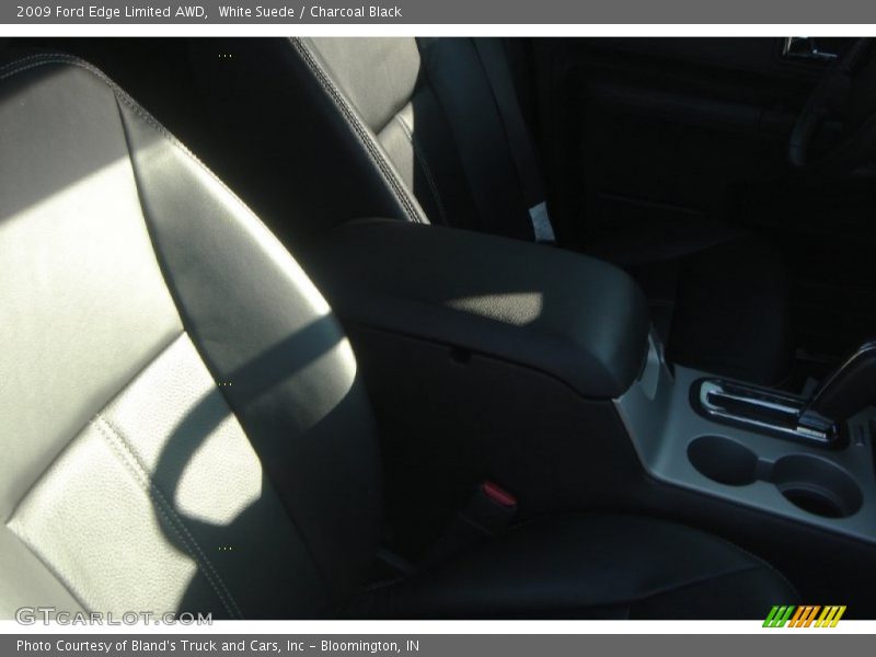 White Suede / Charcoal Black 2009 Ford Edge Limited AWD