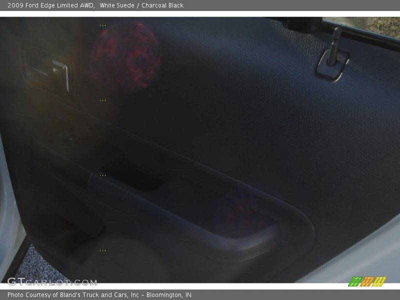 White Suede / Charcoal Black 2009 Ford Edge Limited AWD