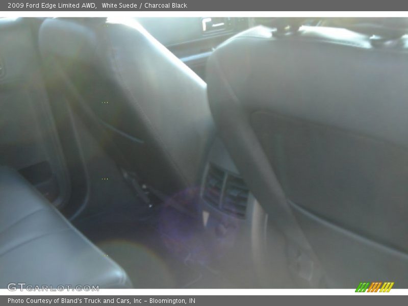 White Suede / Charcoal Black 2009 Ford Edge Limited AWD