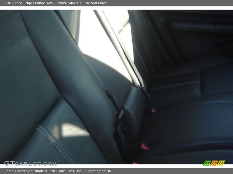 White Suede / Charcoal Black 2009 Ford Edge Limited AWD