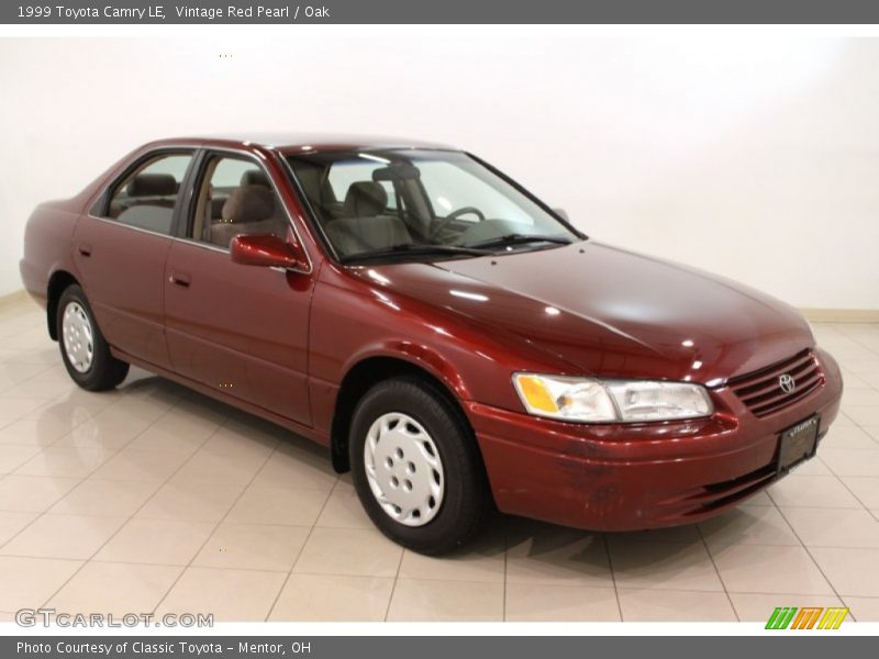 Vintage Red Pearl / Oak 1999 Toyota Camry LE