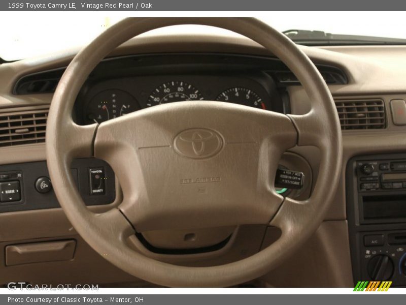 Vintage Red Pearl / Oak 1999 Toyota Camry LE