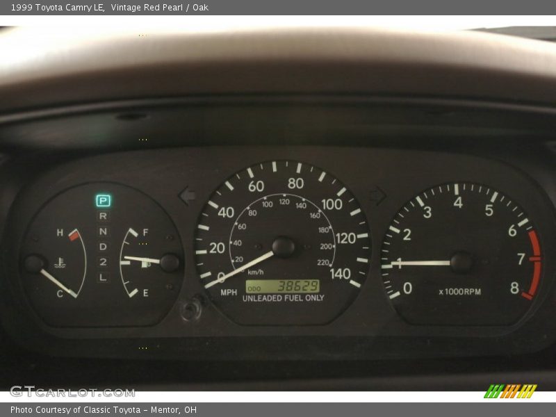 Vintage Red Pearl / Oak 1999 Toyota Camry LE