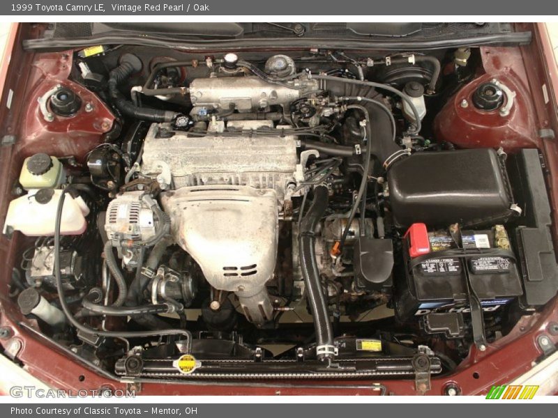 Vintage Red Pearl / Oak 1999 Toyota Camry LE
