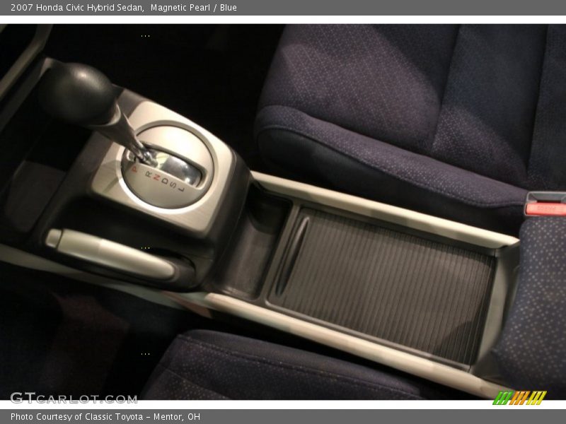 Magnetic Pearl / Blue 2007 Honda Civic Hybrid Sedan