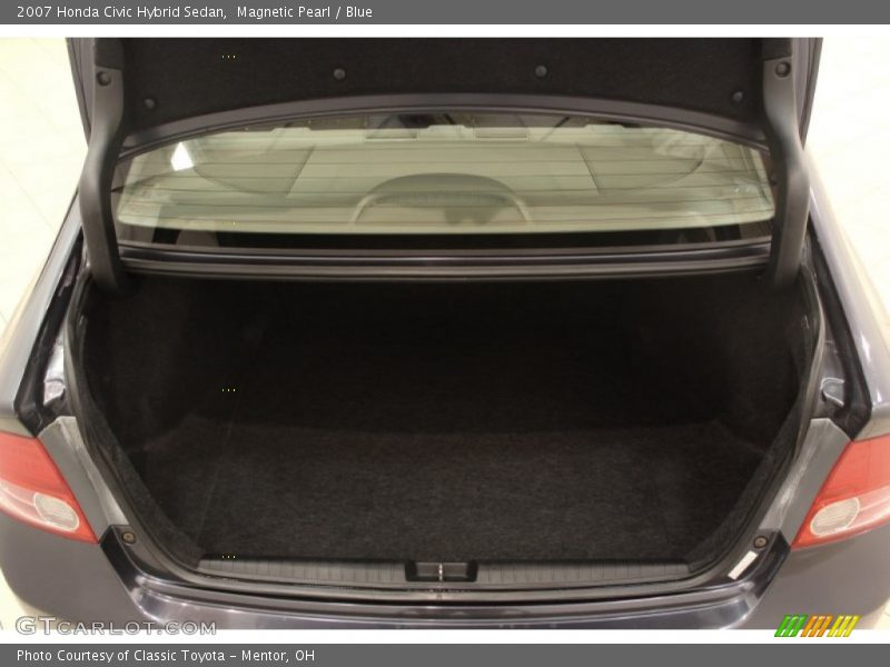 Magnetic Pearl / Blue 2007 Honda Civic Hybrid Sedan