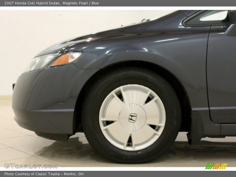 Magnetic Pearl / Blue 2007 Honda Civic Hybrid Sedan
