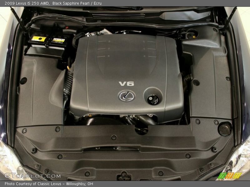  2009 IS 250 AWD Engine - 2.5 Liter DOHC 24-Valve VVT-i V6