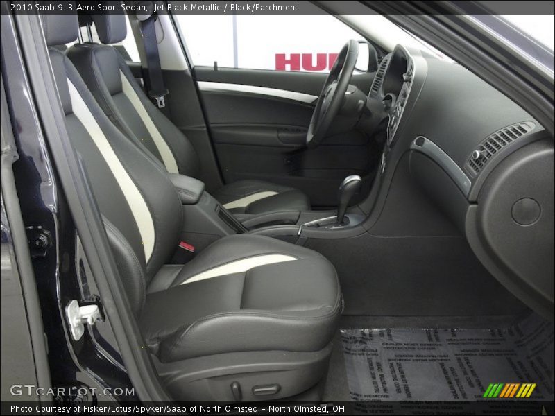  2010 9-3 Aero Sport Sedan Black/Parchment Interior