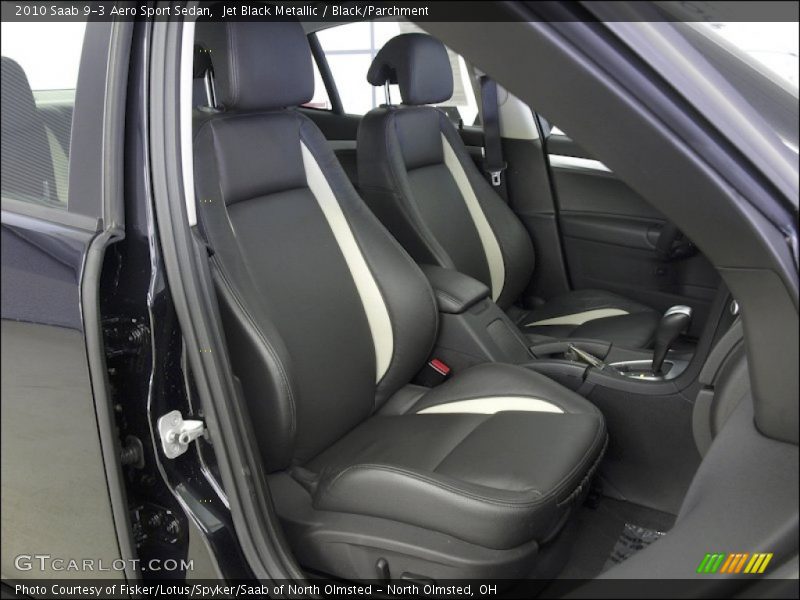  2010 9-3 Aero Sport Sedan Black/Parchment Interior