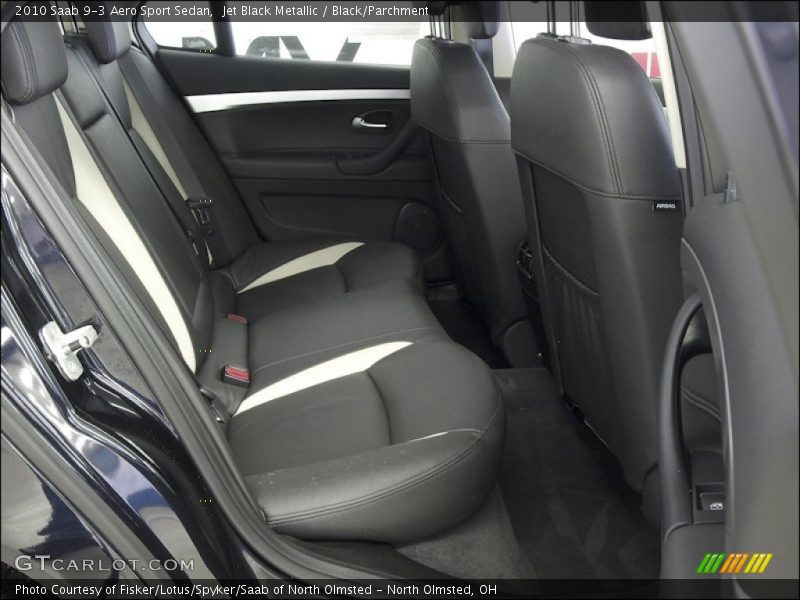  2010 9-3 Aero Sport Sedan Black/Parchment Interior