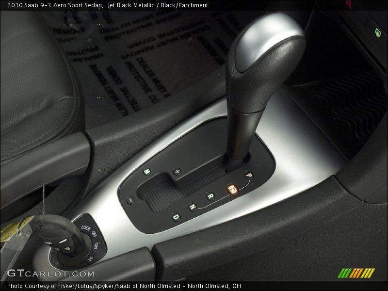  2010 9-3 Aero Sport Sedan 5 Speed Sentronic Automatic Shifter