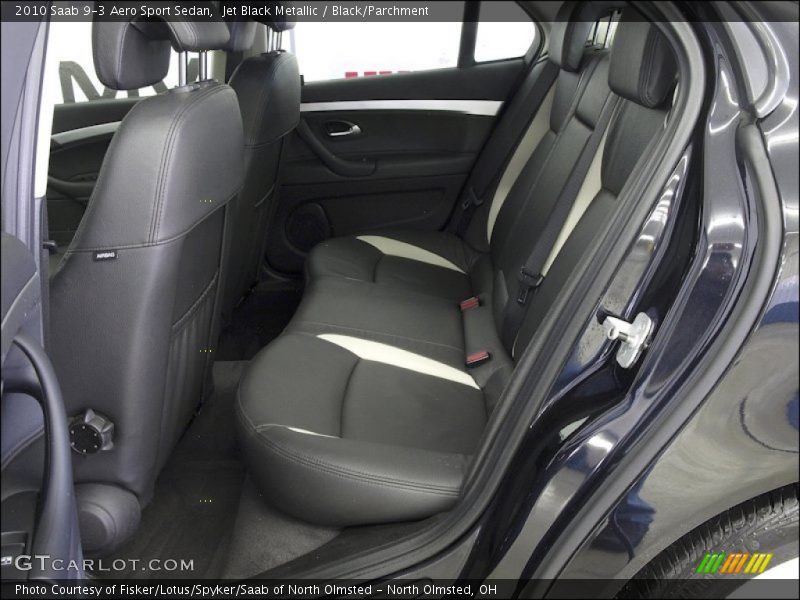  2010 9-3 Aero Sport Sedan Black/Parchment Interior