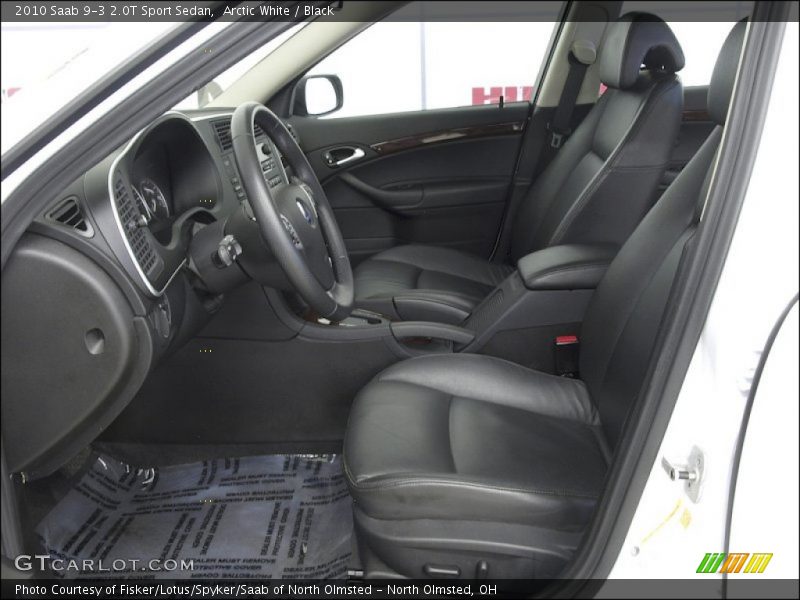  2010 9-3 2.0T Sport Sedan Black Interior