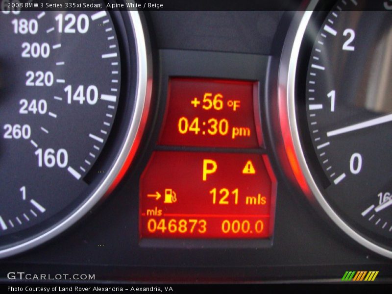 Alpine White / Beige 2008 BMW 3 Series 335xi Sedan