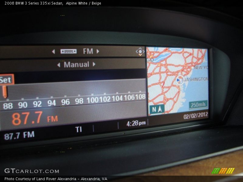 Alpine White / Beige 2008 BMW 3 Series 335xi Sedan
