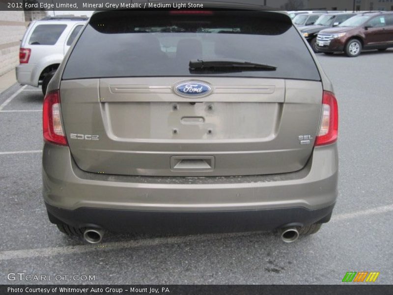 Mineral Grey Metallic / Medium Light Stone 2012 Ford Edge Limited