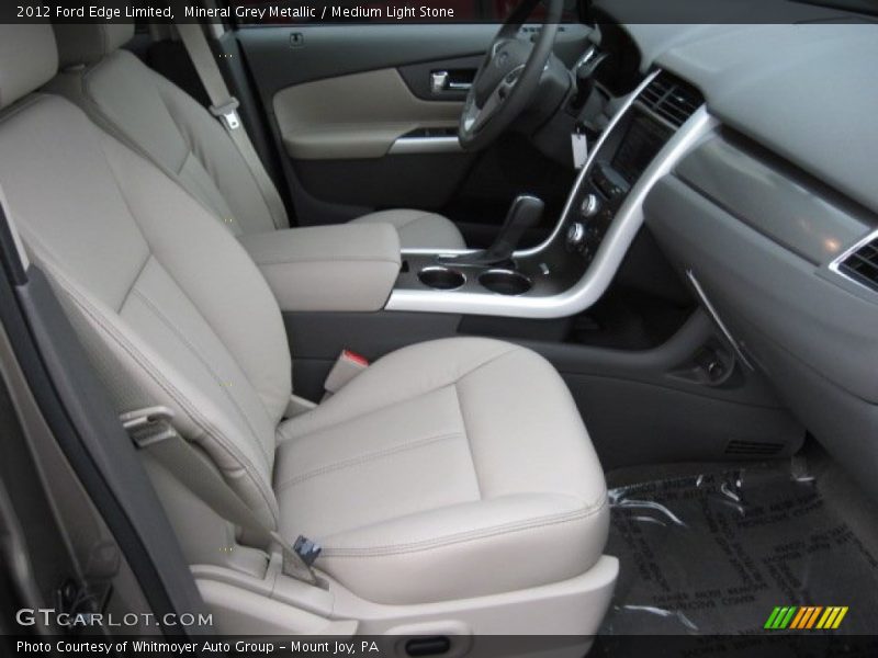 Mineral Grey Metallic / Medium Light Stone 2012 Ford Edge Limited