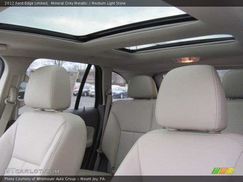 Mineral Grey Metallic / Medium Light Stone 2012 Ford Edge Limited