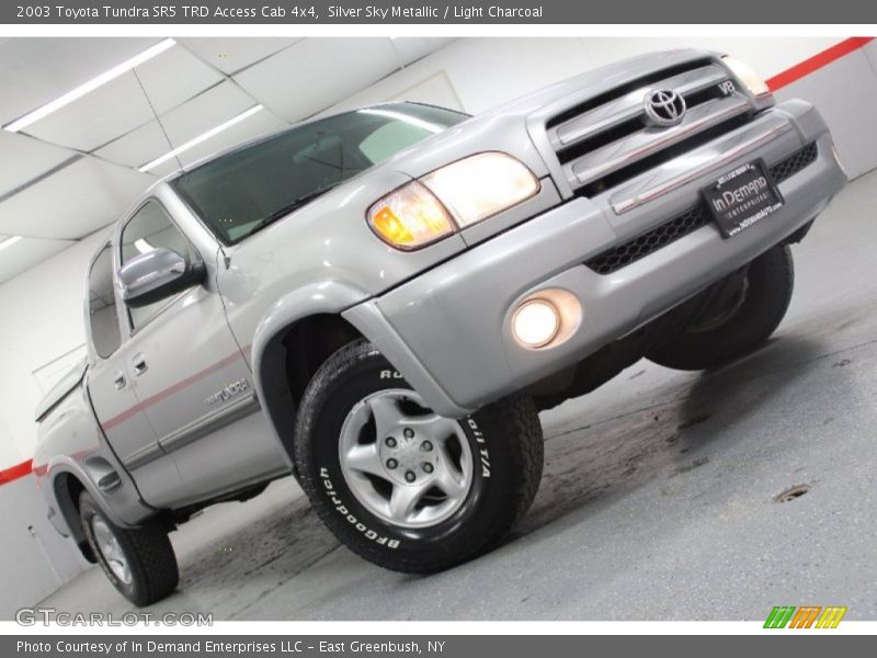 Silver Sky Metallic / Light Charcoal 2003 Toyota Tundra SR5 TRD Access Cab 4x4