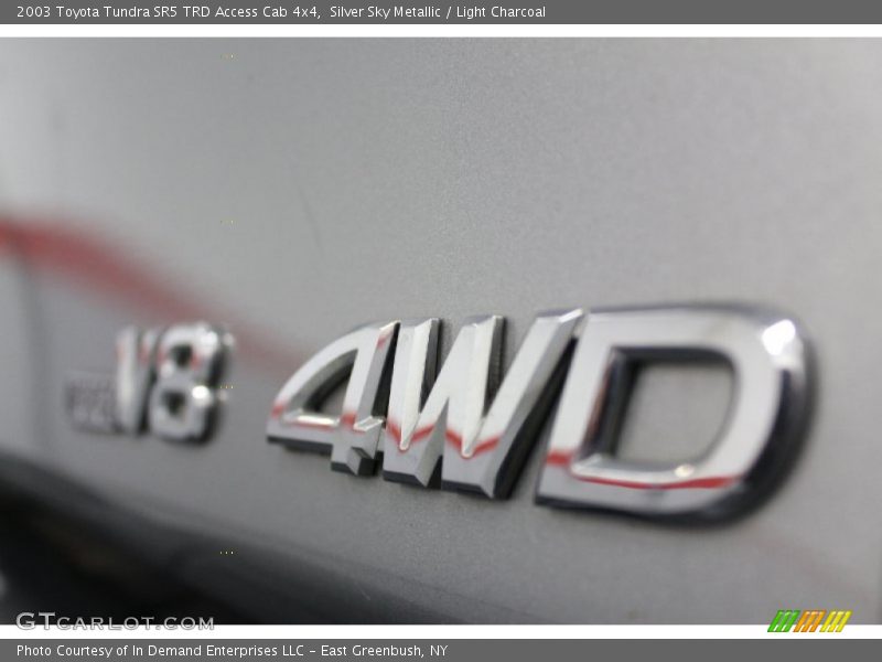 Silver Sky Metallic / Light Charcoal 2003 Toyota Tundra SR5 TRD Access Cab 4x4