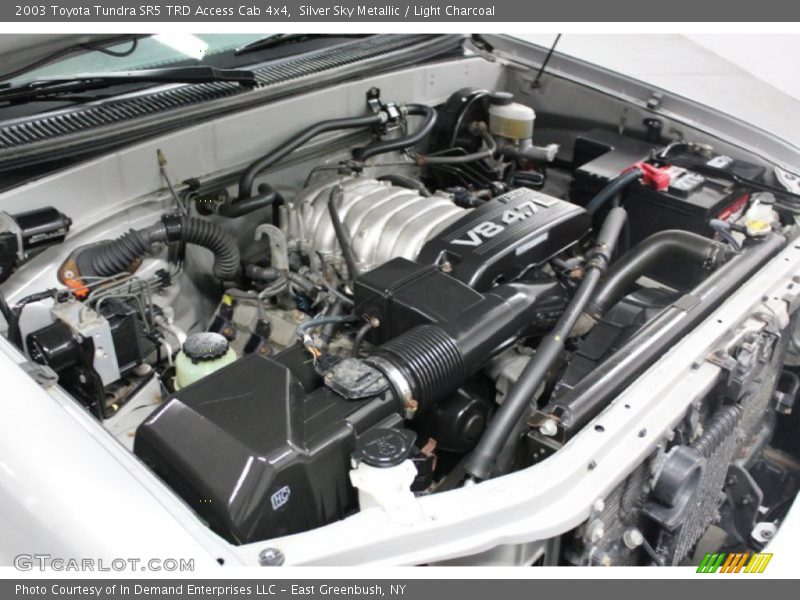 Silver Sky Metallic / Light Charcoal 2003 Toyota Tundra SR5 TRD Access Cab 4x4