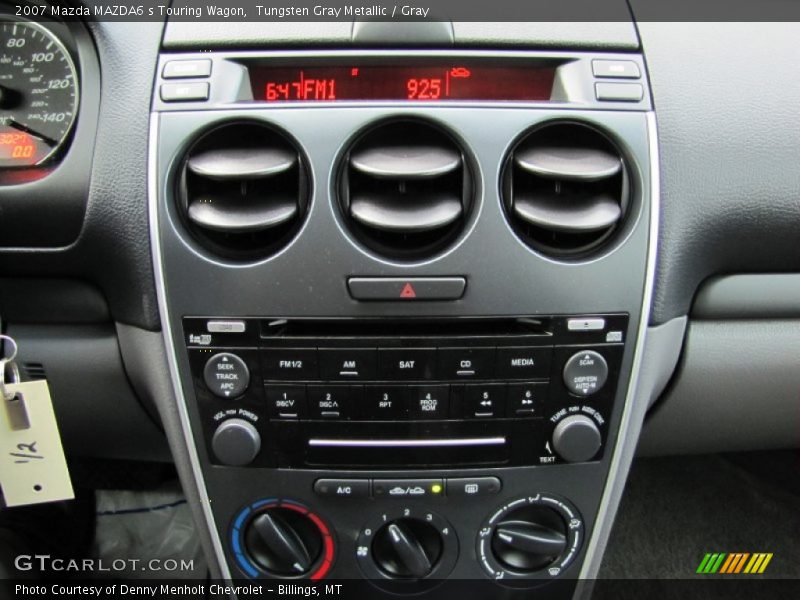 Controls of 2007 MAZDA6 s Touring Wagon