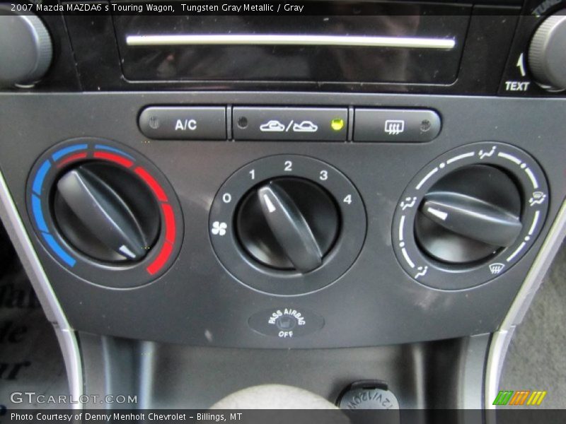 Controls of 2007 MAZDA6 s Touring Wagon
