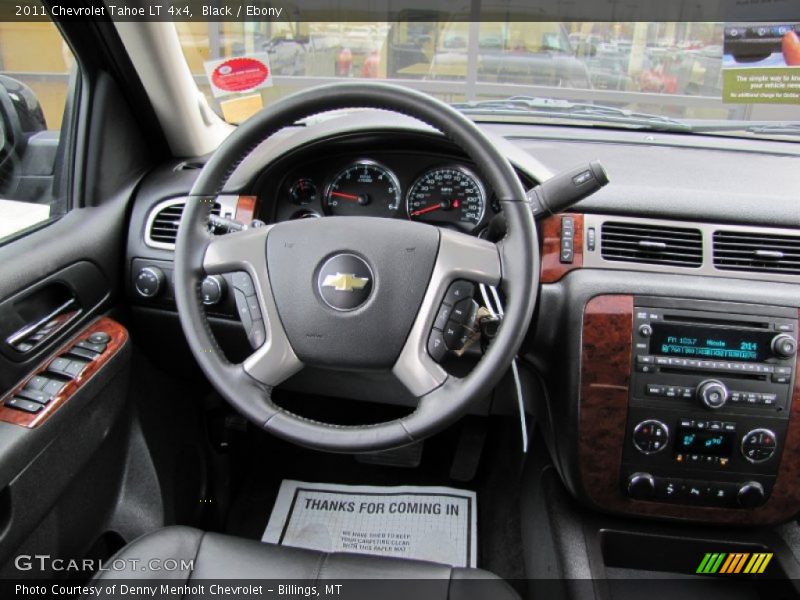 Black / Ebony 2011 Chevrolet Tahoe LT 4x4