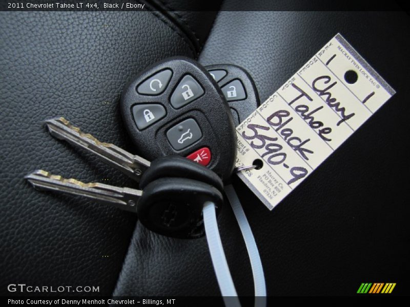 Black / Ebony 2011 Chevrolet Tahoe LT 4x4