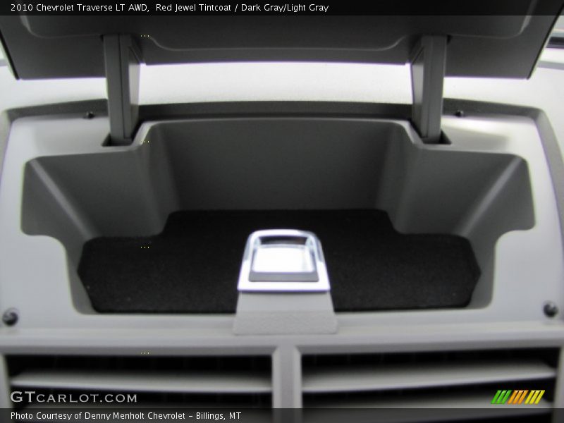 Red Jewel Tintcoat / Dark Gray/Light Gray 2010 Chevrolet Traverse LT AWD