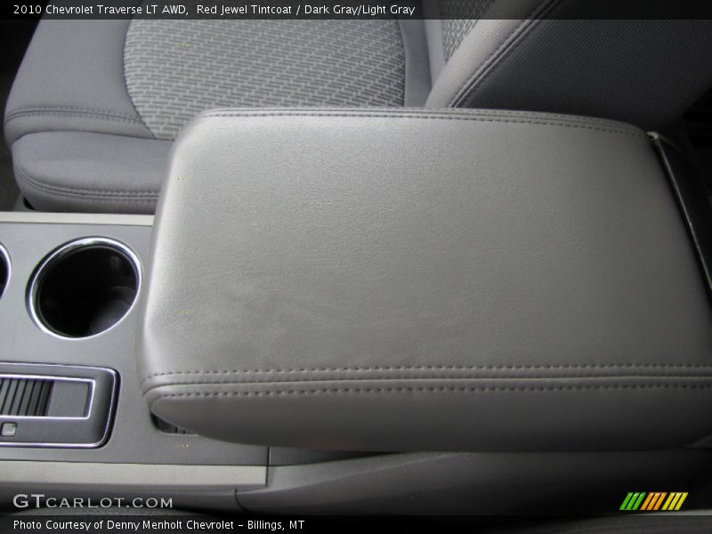 Red Jewel Tintcoat / Dark Gray/Light Gray 2010 Chevrolet Traverse LT AWD