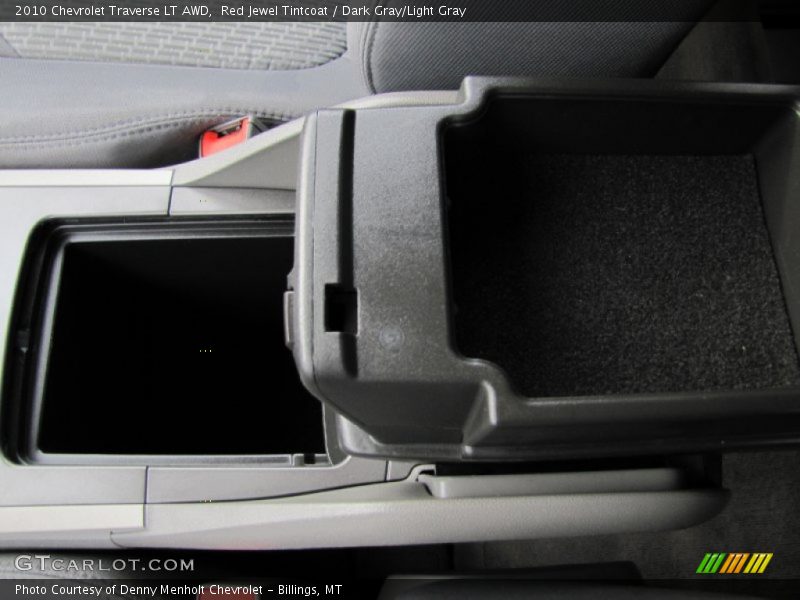 Red Jewel Tintcoat / Dark Gray/Light Gray 2010 Chevrolet Traverse LT AWD
