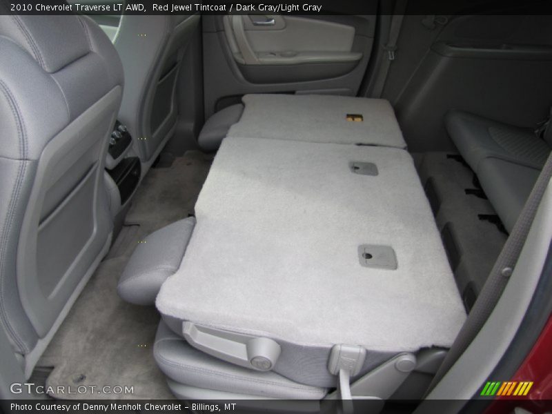 Red Jewel Tintcoat / Dark Gray/Light Gray 2010 Chevrolet Traverse LT AWD