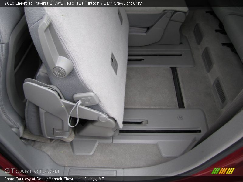 Red Jewel Tintcoat / Dark Gray/Light Gray 2010 Chevrolet Traverse LT AWD