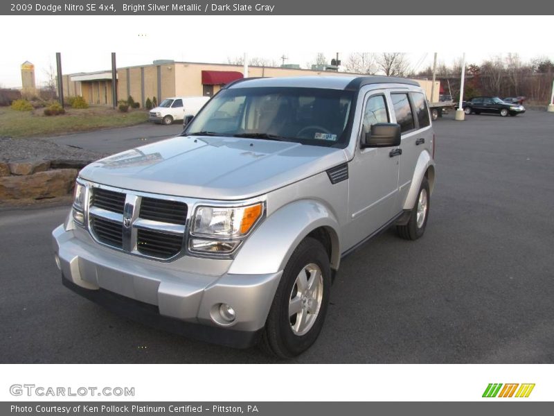 Bright Silver Metallic / Dark Slate Gray 2009 Dodge Nitro SE 4x4