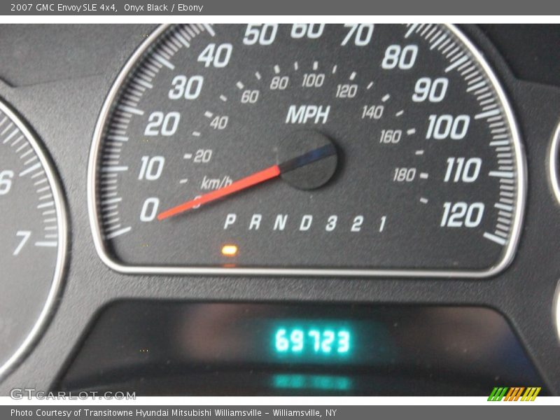 Onyx Black / Ebony 2007 GMC Envoy SLE 4x4