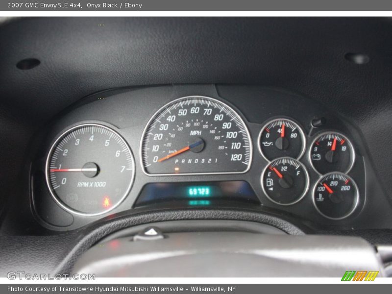 Onyx Black / Ebony 2007 GMC Envoy SLE 4x4
