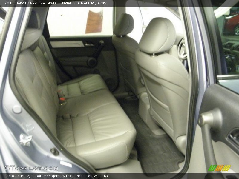 Glacier Blue Metallic / Gray 2011 Honda CR-V EX-L 4WD