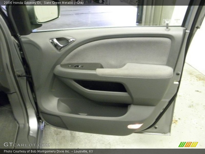 Slate Green Metallic / Gray 2006 Honda Odyssey EX