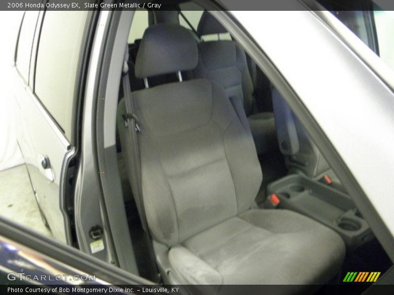 Slate Green Metallic / Gray 2006 Honda Odyssey EX