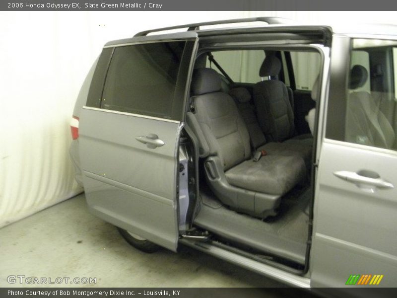 Slate Green Metallic / Gray 2006 Honda Odyssey EX