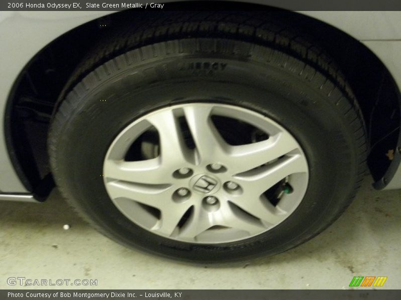 Slate Green Metallic / Gray 2006 Honda Odyssey EX