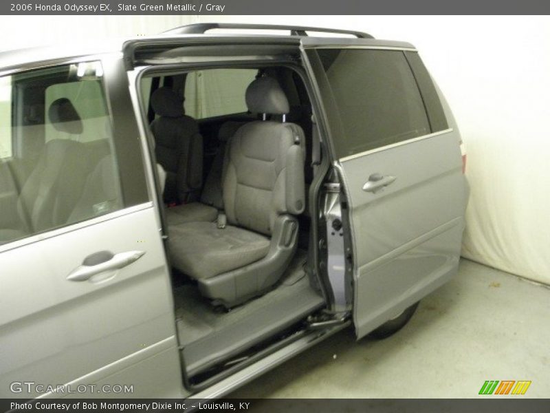 Slate Green Metallic / Gray 2006 Honda Odyssey EX