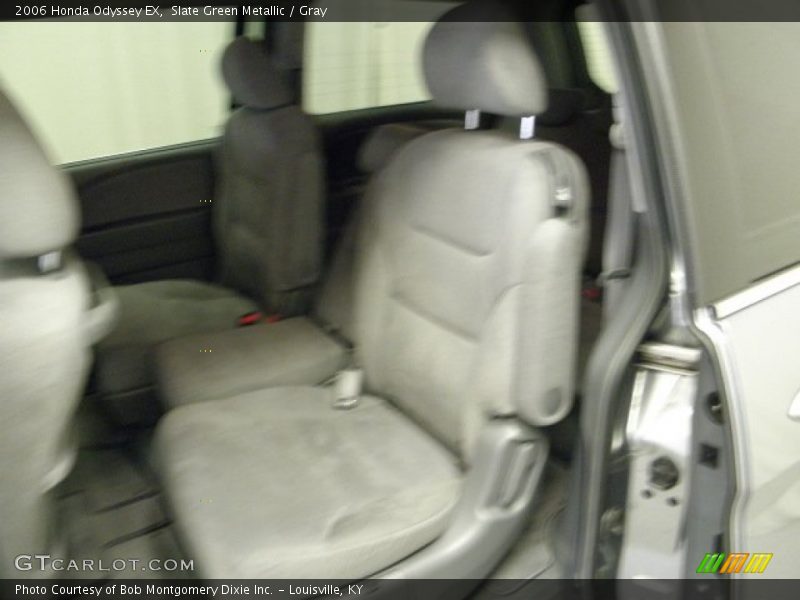 Slate Green Metallic / Gray 2006 Honda Odyssey EX