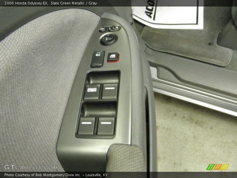 Slate Green Metallic / Gray 2006 Honda Odyssey EX