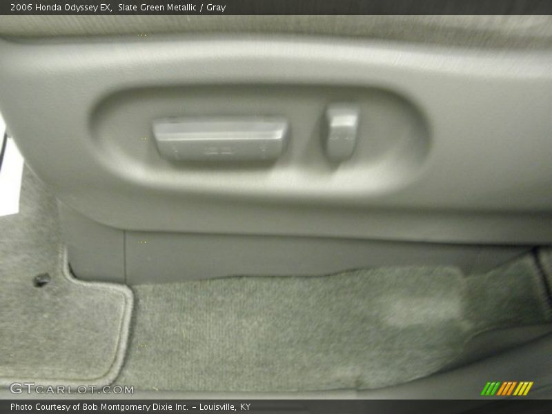 Slate Green Metallic / Gray 2006 Honda Odyssey EX