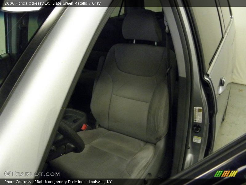 Slate Green Metallic / Gray 2006 Honda Odyssey EX