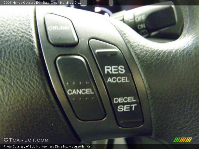 Slate Green Metallic / Gray 2006 Honda Odyssey EX