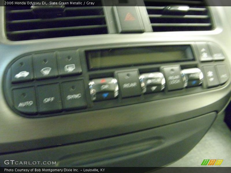 Slate Green Metallic / Gray 2006 Honda Odyssey EX